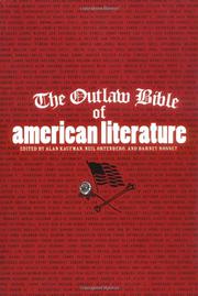 Cover art for THE OUTLAW BIBLE OF AMERICAN LITERATURE