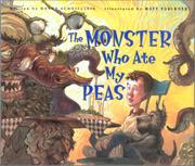 Cover art for THE MONSTER WHO ATE MY PEAS