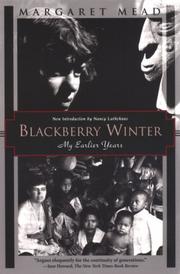Cover art for BLACKBERRY WINTER