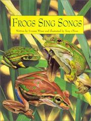 Cover art for FROGS SING SONGS