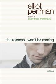 Cover art for THE REASONS I WON’T BE COMING