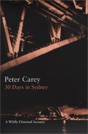 Book Cover for 30 DAYS IN SYDNEY
