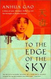 Cover art for TO THE EDGE OF THE SKY