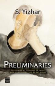 Book Cover for PRELIMINARIES