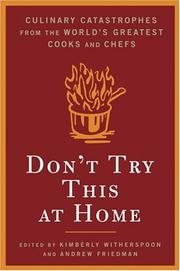Book Cover for DON’T TRY THIS AT HOME