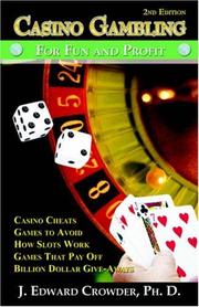 Book Cover for CASINO GAMBLING