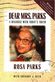 Cover art for DEAR MRS. PARKS
