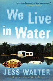 Book Cover for WE LIVE IN WATER