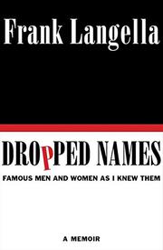 Cover art for DROPPED NAMES