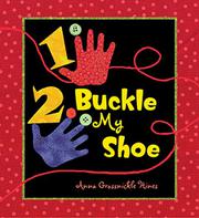 Book Cover for 1, 2, BUCKLE MY SHOE