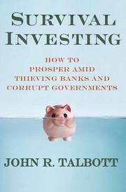 Cover art for SURVIVAL INVESTING
