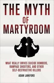 Cover art for THE MYTH OF MARTYRDOM