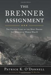 Cover art for THE BRENNER ASSIGNMENT
