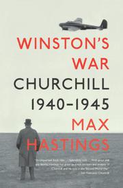 Cover art for WINSTON’S WAR