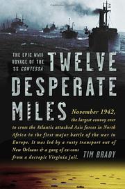 Cover art for TWELVE DESPERATE MILES