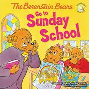 Cover art for THE BERENSTAIN BEARS GO TO SUNDAY SCHOOL