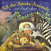 Cover art for ALL THE AWAKE ANIMALS ARE ALMOST ASLEEP