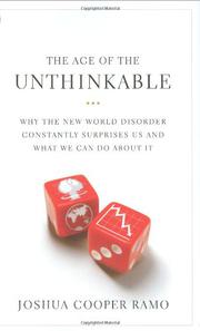 Book Cover for THE AGE OF THE UNTHINKABLE