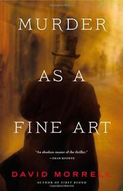 Cover art for MURDER AS A FINE ART