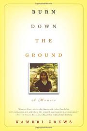 Book Cover for BURN DOWN THE GROUND