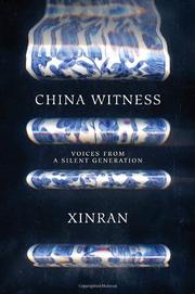Book Cover for CHINA WITNESS