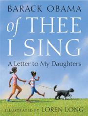 Book Cover for OF THEE I SING