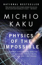 Cover art for PHYSICS OF THE IMPOSSIBLE