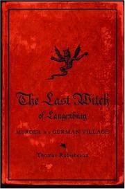 Cover art for THE LAST WITCH OF LANGENBURG