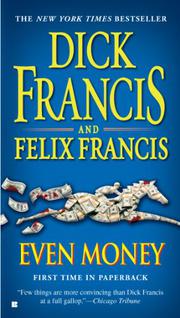 Cover art for EVEN MONEY