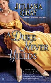 Cover art for A DUKE NEVER YIELDS
