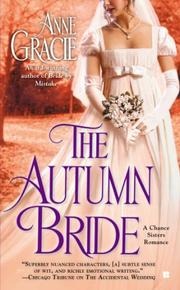 Cover art for THE AUTUMN BRIDE