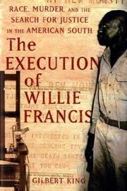 Cover art for THE EXECUTION OF WILLIE FRANCIS