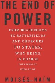 Cover art for THE END OF POWER