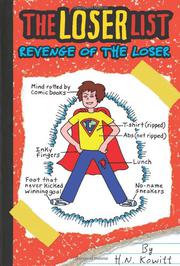 Cover art for REVENGE OF THE LOSER
