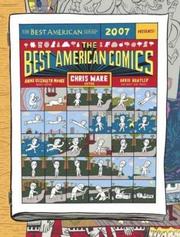 Book Cover for THE BEST AMERICAN COMICS, 2007