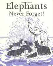 Cover art for ELEPHANTS NEVER FORGET!