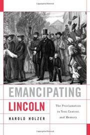 Book Cover for EMANCIPATING LINCOLN