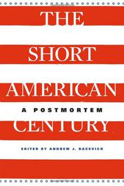 Cover art for THE SHORT AMERICAN CENTURY