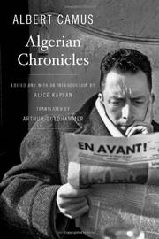 Cover art for ALGERIAN CHRONICLES