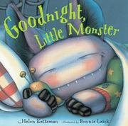 Book Cover for GOODNIGHT, LITTLE MONSTER