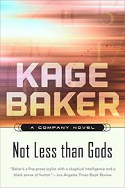 Cover art for NOT LESS THAN GODS