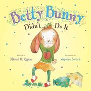 Book Cover for BETTY BUNNY DIDN'T DO IT