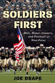 Book Cover for SOLDIERS FIRST