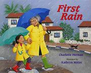 Cover art for FIRST RAIN