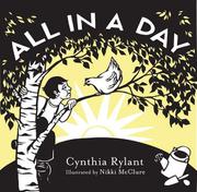 Book Cover for ALL IN A DAY