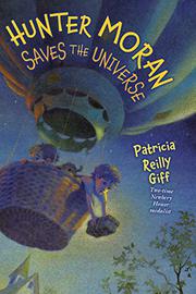 Cover art for HUNTER MORAN SAVES THE UNIVERSE