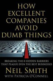 Cover art for HOW EXCELLENT COMPANIES AVOID DUMB THINGS