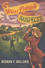 Cover art for MISS DIMPLE SUSPECTS