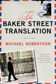 Book Cover for THE BAKER STREET TRANSLATION