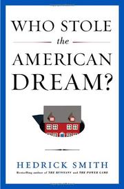 Book Cover for WHO STOLE THE AMERICAN DREAM?